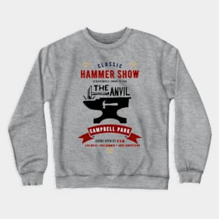 anvil the blacksmith anvil Crewneck Sweatshirt